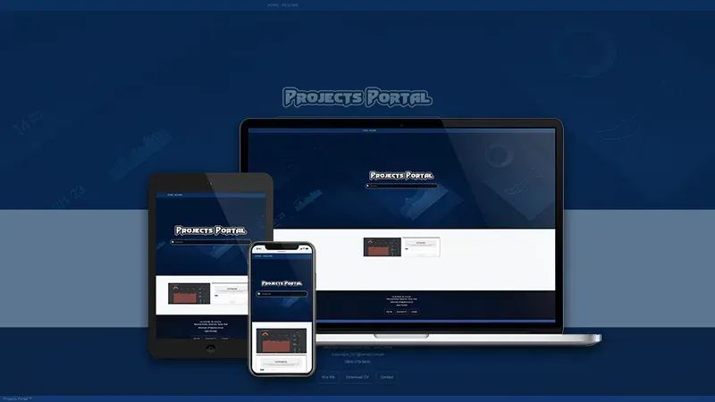 Projects Portal app screenshot