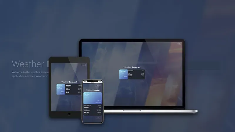 Weather Forcecast app screenshot